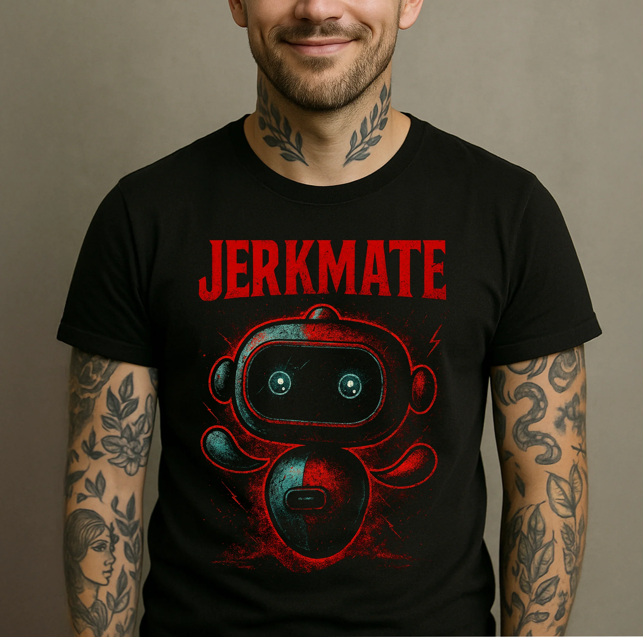 Jerky Chaos Bot T-Shirt - Image 3
