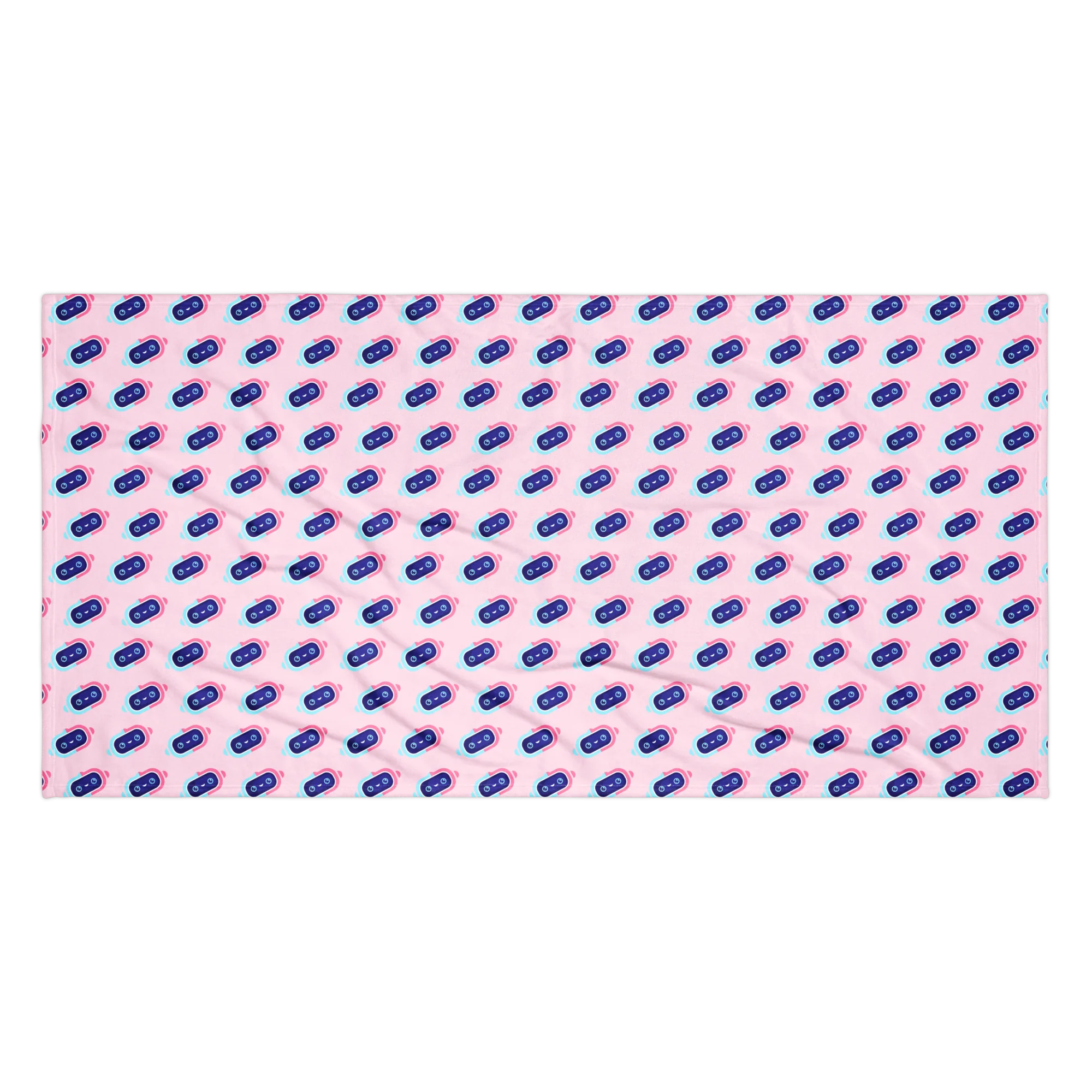Jerky Print Pink Towel - Image 2