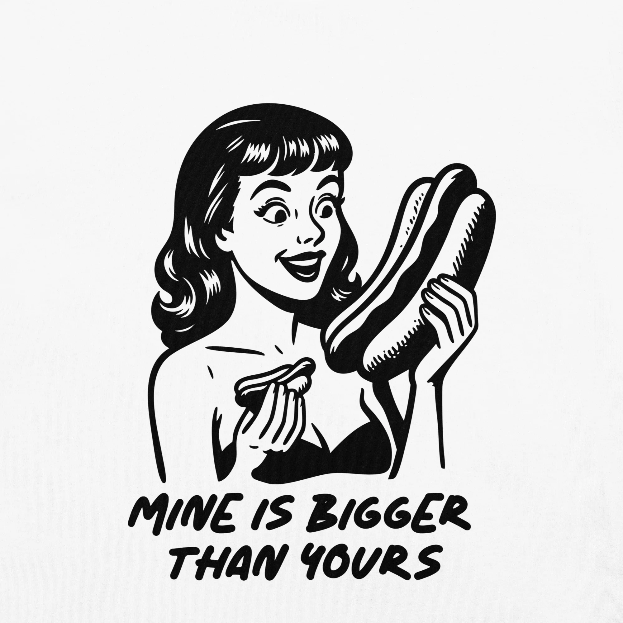 Mine Is Bigger Than Yours T-Shirt - Image 2